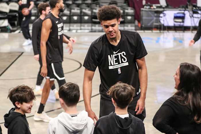 Brooklyn Nets forward Cameron Johnson